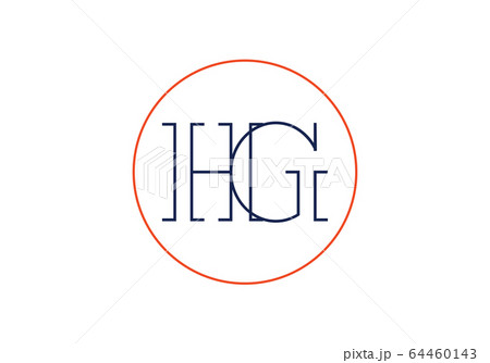 Initial Monogram Letter HG Logo Design Vector Template. HG Letter Logo Design Initial Monogram Letter HG Logo Design Vector Template. HG Letter Logo Design 64460143