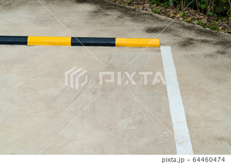 Lines parking on concrete background 64460474