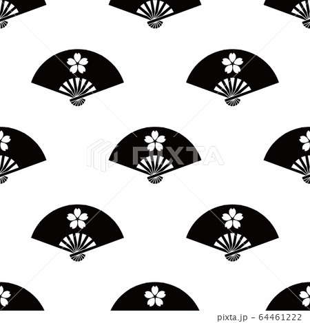 日本の伝統模様 扇子 日本の伝統模様 扇子 64461222