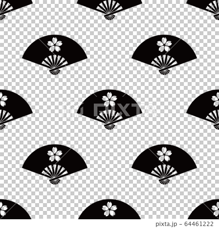 日本の伝統模様 扇子 日本の伝統模様 扇子 64461222