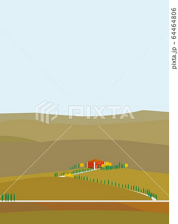 ヴァル・ドルチャ val d'orcia トスカーナ toscana ヴァル・ドルチャ val d'orcia トスカーナ toscana 64464806