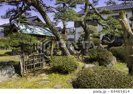 豊田邸跡　庭園　鳥取県東伯郡北栄町 64465814