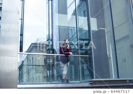 lifestyles, cityscape, manager, confidence, technology, building, suit, stylish, elegant, smiling, worker, modern, happiness, adult, walking, corporate, smart, white, concept, smile, casual, cheerful 64467517