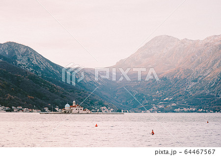 Perast island in Kotor Bay Montenegro 64467567