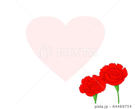 母の日　カード 64469754