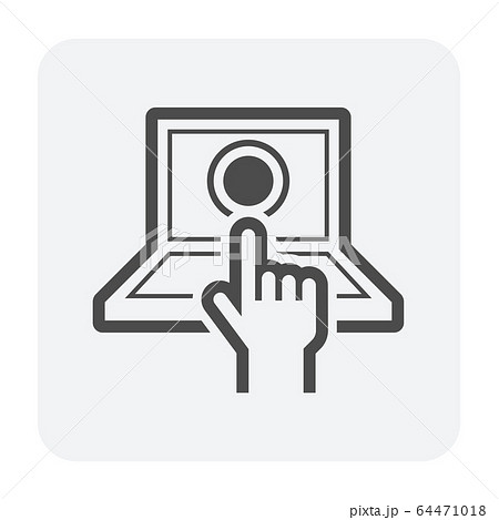 pipe testing icon 64471018