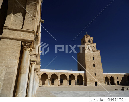 チュニジア・カイラワーン 大モスク / Great Mosque, Kairouan チュニジア・カイラワーン 大モスク / Great Mosque, Kairouan 64471704
