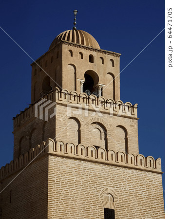 チュニジア・ケルアン ウクバのモスク / Great Mosque, Kairouan チュニジア・ケルアン ウクバのモスク / Great Mosque, Kairouan 64471705