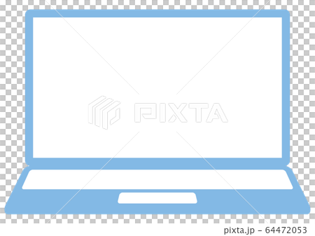 Illustration of a laptop computer Illustration of a laptop computer 64472053