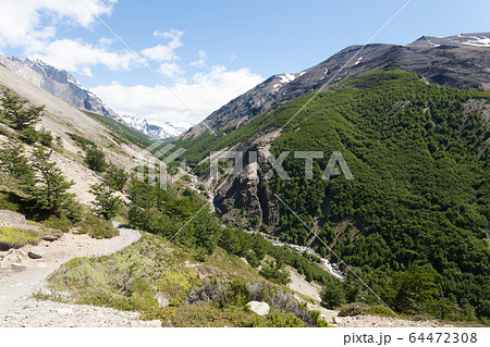 Ascencio Valley hiking trail, Torres del Paine, Ascencio Valley hiking trail, Torres del Paine, 64472308
