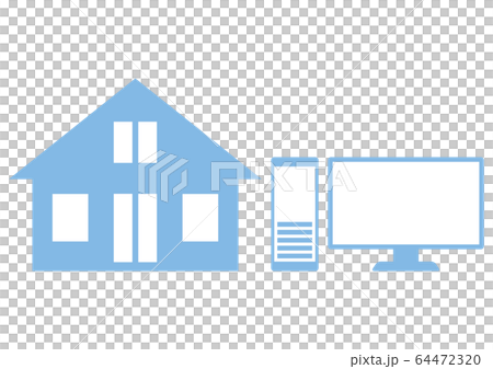 Illustration of remote work Illustration of remote work 64472320