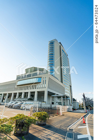 群馬県高崎 高崎市役所 市庁舎の風景 群馬県高崎 高崎市役所 市庁舎の風景 64473024
