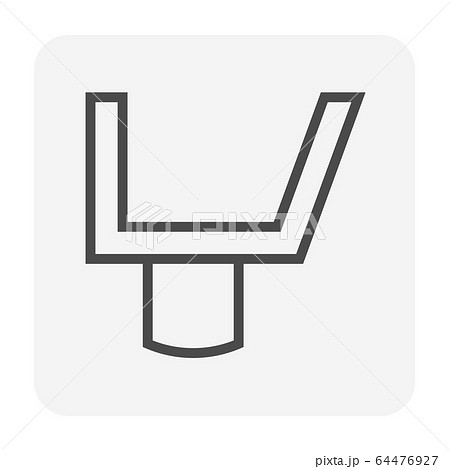 roof gutter icon 64476927
