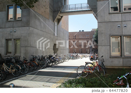 京都大学の自転車通学 64477820