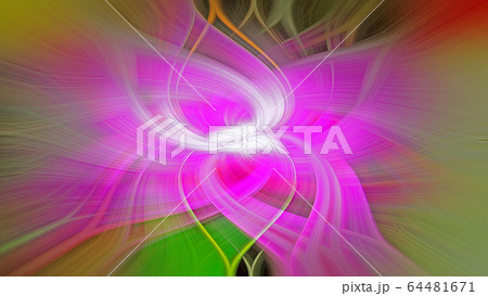 Fantasy fluid art background with dark green, orange and pink Fantasy fluid art background with dark green, orange and pink 64481671
