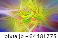 Green, yellow and pink background 64481775