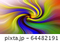 Beautiful Sweet colors, green and pink twirl 64482191