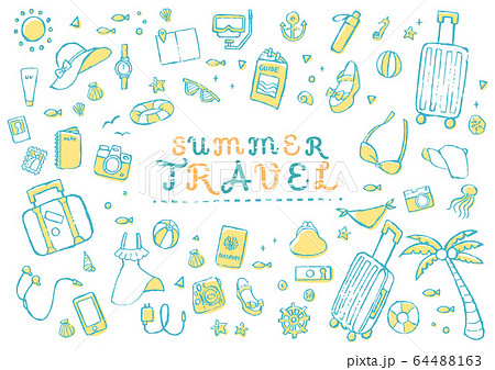 夏の旅行（黄） 64488163