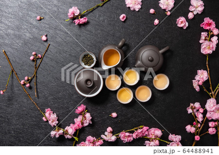 中国茶 　Chinese tea set of beauty and health 64488941