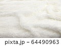 Closeup of White cloth background. 64490963