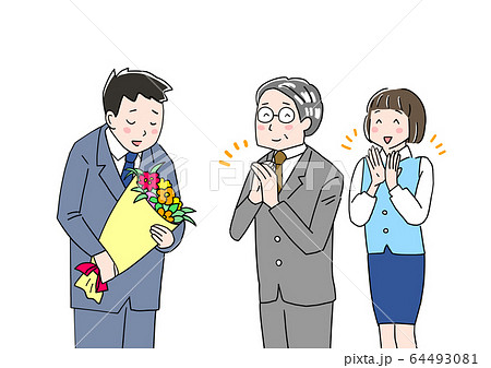 人事異動花束 64493081