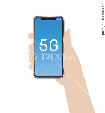 5G スマホの操作 5G スマホの操作 64496347