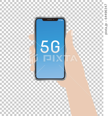 5G スマホの操作 5G スマホの操作 64496347