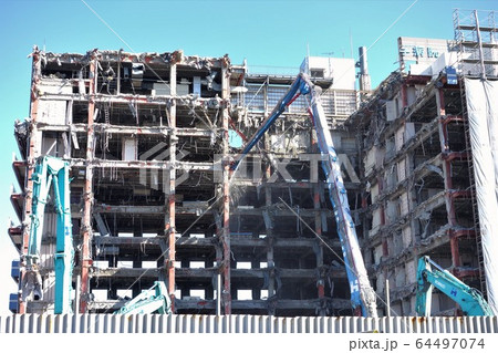 解体工事現場 64497074