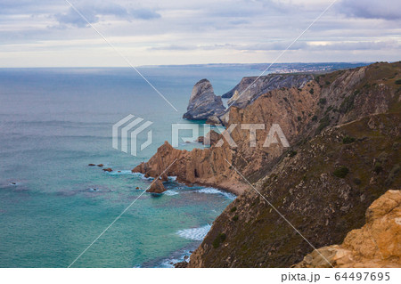 Cabo da Roca, the western point of Europe, Portugal Cabo da Roca, the western point of Europe, Portugal 64497695