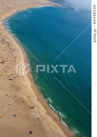 beautiful seaside resort of Nazare in Portugal 64498500