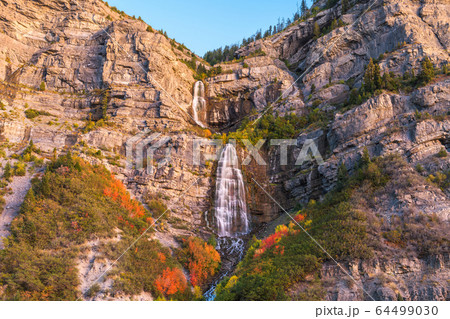 Bridal Veil Falls, Provo, Utah 64499030