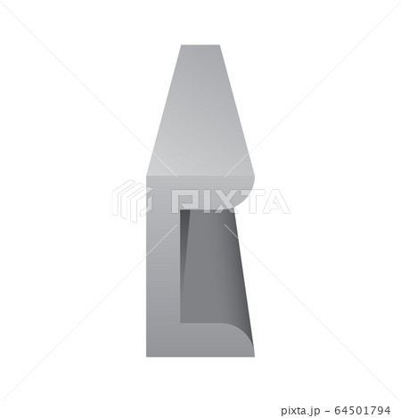 steel product isolated 64501794