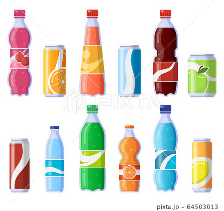 clipart pop bottles