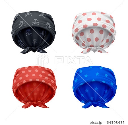 Head Bandana Colourful Set 64503435