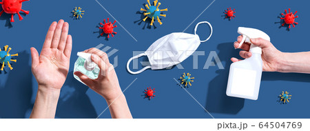 Prevent virus and germs Prevent virus and germs 64504769