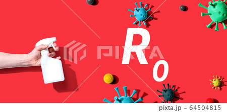 R Nought theme with sanitizing spray R Nought theme with sanitizing spray 64504815