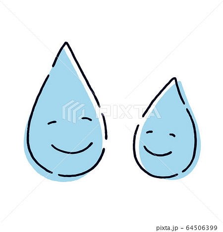 Water Hand Drawn Illustration Stock Illustration