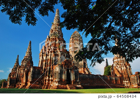 タイの世界遺産 アユタヤ遺跡群 タイの世界遺産 アユタヤ遺跡群 64508434