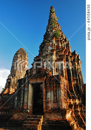 タイの世界遺産 アユタヤ遺跡群 タイの世界遺産 アユタヤ遺跡群 64508436