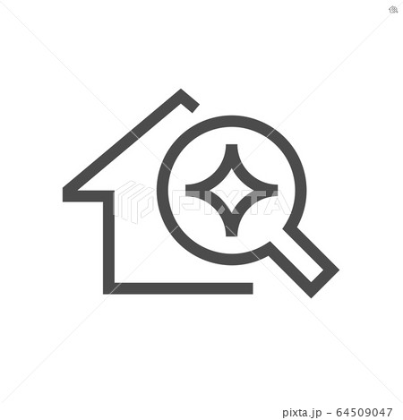 Real estate selection vector icon design, 48X48 64509047
