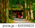 戸隠奥社参道　随神門 64509820