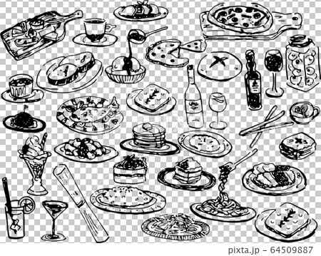 Italian (line drawing) 64509887