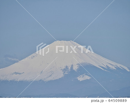 木更津から観た富士山 木更津から観た富士山 64509889