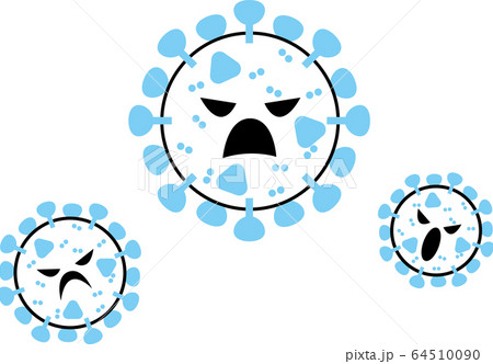 新型コロナウイルス　シンプルカラー 64510090