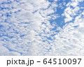 Cloudscape with altocumulus clouds, Altocumulus 64510097