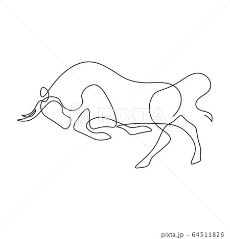 Chinese new year 2021 year of the cow, red and 64511826