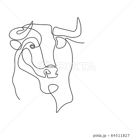 Chinese new year 2021 year of the cow, red and 64511827