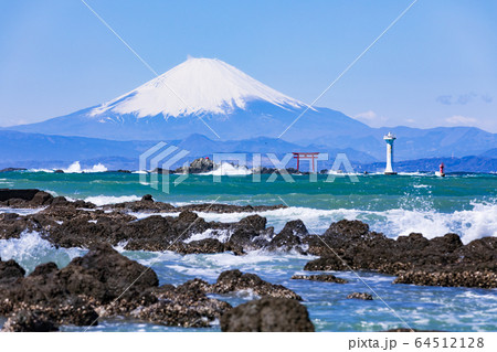 葉山から富士山 64512128