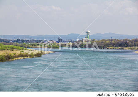 愛知県　木曽川 64513055