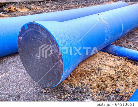 Big size plastic HDPE pipe for water supply. 64513651